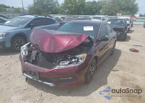 2017 Honda Accord Sport Se z USA, uszkodzony, nr VIN 1HGCR2F16HA100058